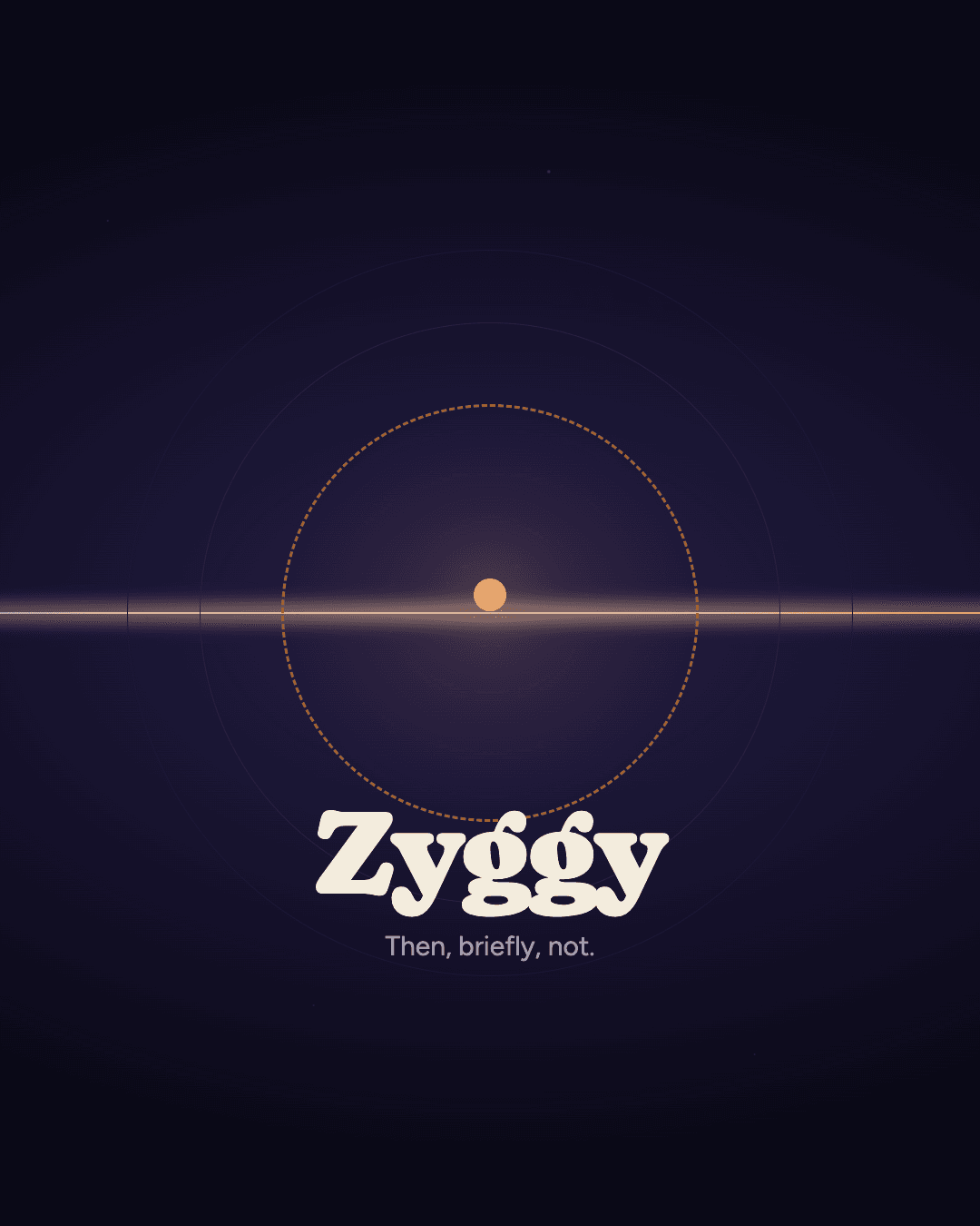 Zyggy. Then, briefly, not — two paths meeting in a flare of light